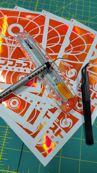 Gravity Well v2 Two Layer Sticker "Quasar"