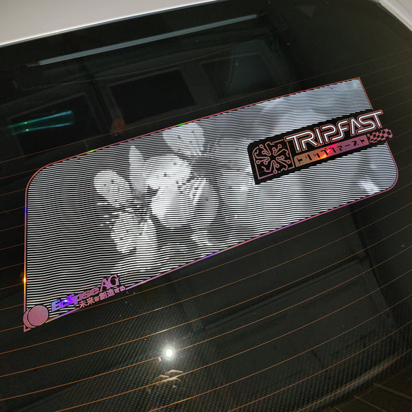 Sakura v2 Two Layer Sticker Banner "Grand Prix"