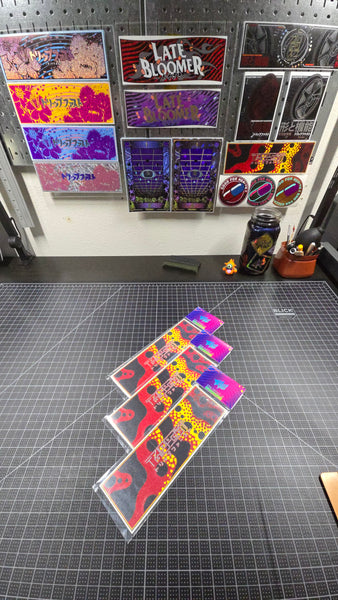 Poison Dart Six Layer Sticker "Velasco"