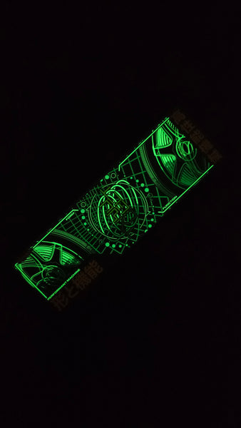 Performant Machine Glow AURA Printed Sticker