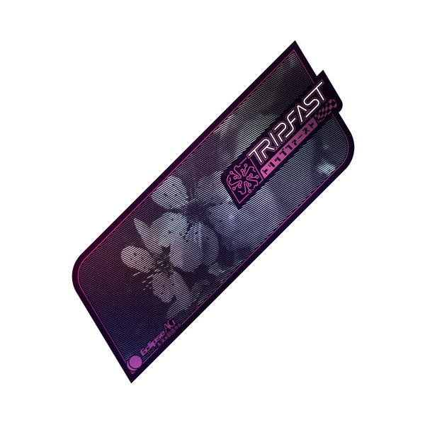 Sakura v2 Matte Holo Chrome Printed Sticker