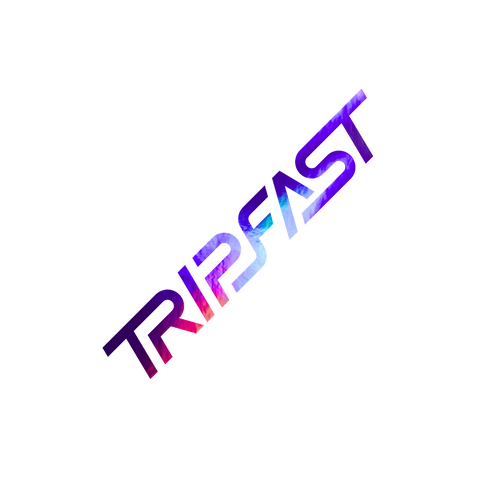 TRIPFAST CIRCUIT Logo Sticker (Amplifier Holo Chrome)