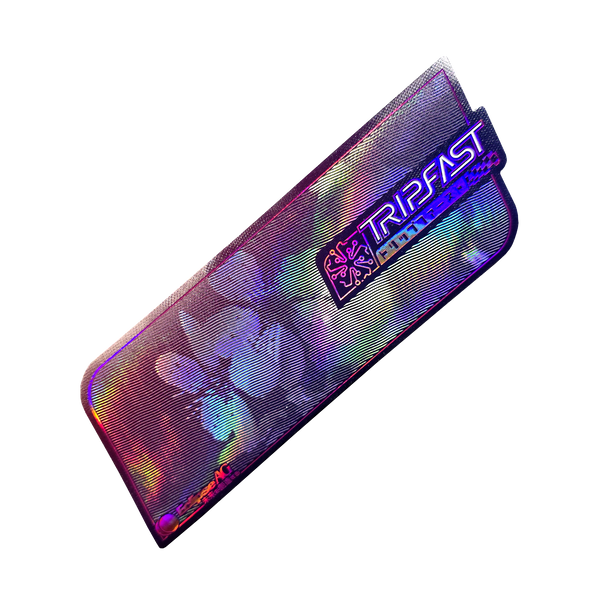 Sakura v2 Holo Chrome AURA Printed Sticker