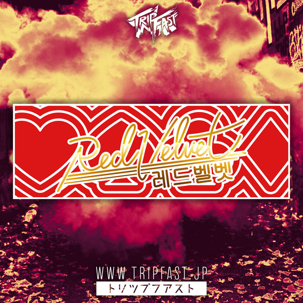 Red Velvet Premium Three Layer Sticker