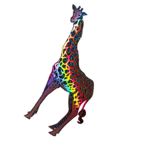 Cosmic Giraffe Two Layer Sticker