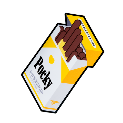 Pocky Addiction Printed Sticker "Choco Banana"