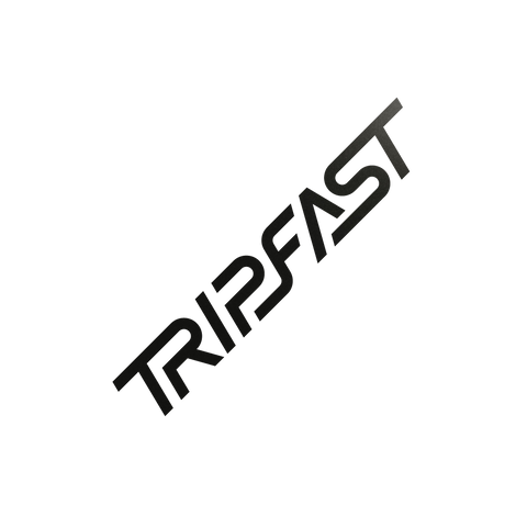 TRIPFAST CIRCUIT Logo Sticker (Black Matte) *PRE-ORDER*