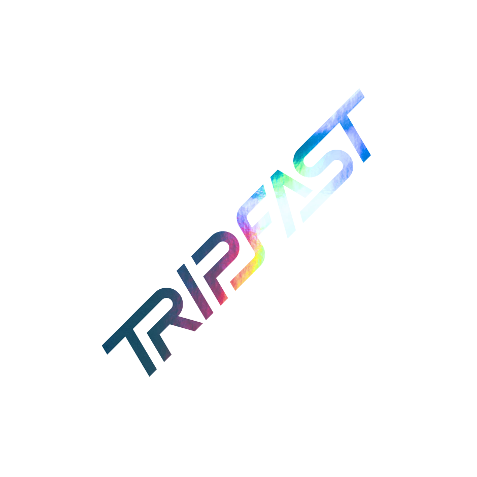 TRIPFAST CIRCUIT Logo Sticker (Boost Holo Chrome) *PRE-ORDER*