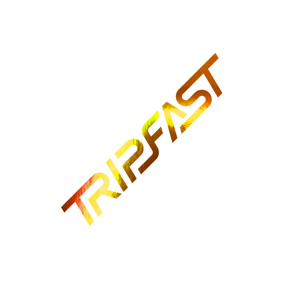 TRIPFAST CIRCUIT Logo Sticker (KERS Holo Chrome) *PRE-ORDER*