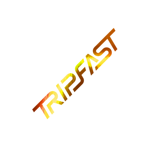 TRIPFAST CIRCUIT Logo Sticker (KERS Holo Chrome)