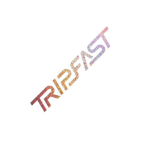 TRIPFAST CIRCUIT Logo Sticker (Sakura Pink Holo Flake) *PRE-ORDER*