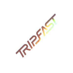 TRIPFAST CIRCUIT Logo Sticker (Sakura Pink Holo Chrome) *PRE-ORDER*