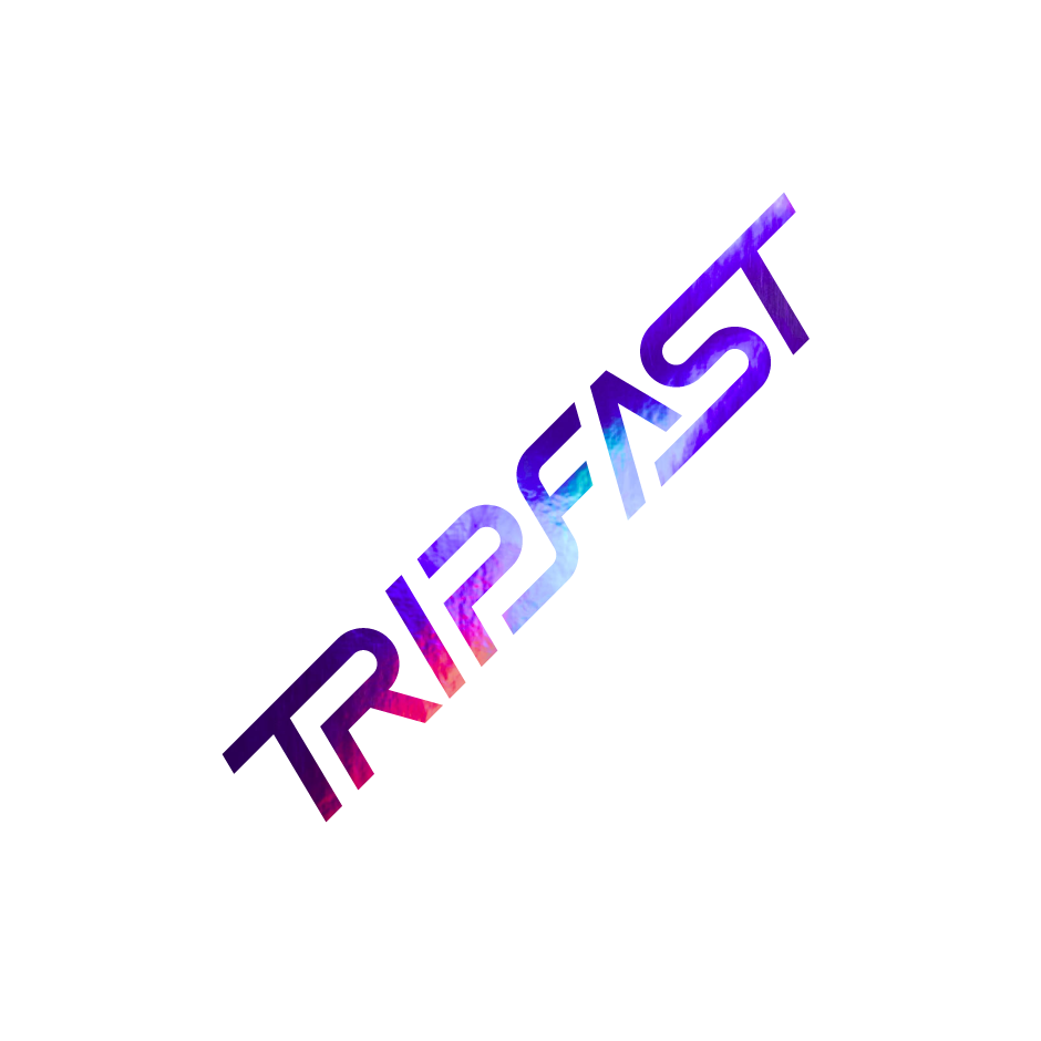 TRIPFAST CIRCUIT Logo Sticker (Amplifier Holo Chrome) *PRE-ORDER*