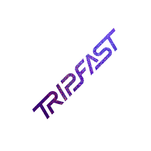 TRIPFAST CIRCUIT Logo Sticker (Amplifier Holo Flake) *PRE-ORDER*