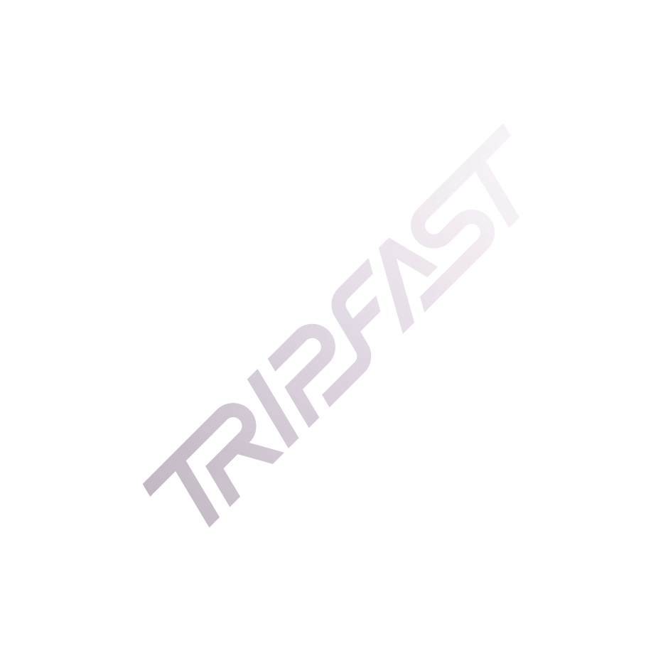 TRIPFAST CIRCUIT Logo Sticker (White Matte) *PRE-ORDER*