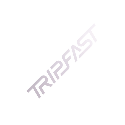 TRIPFAST CIRCUIT Logo Sticker (White Matte)