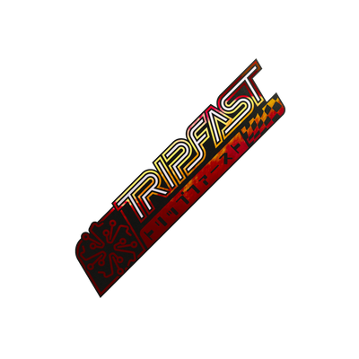 Sakura v2 Logo Three Layer Sticker "Afterburner"