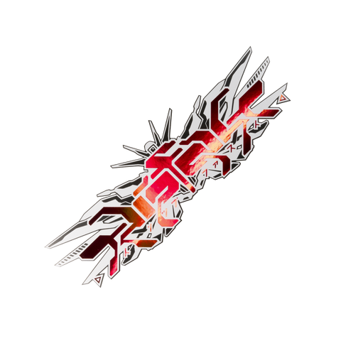 TRIPTEKK "Kirin Red" Three Layer Sticker