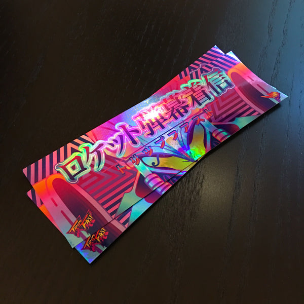 Rocket Barrage Incoming Sticker***