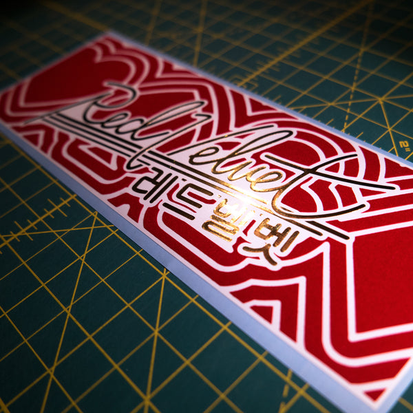 Red Velvet Premium Three Layer Sticker***