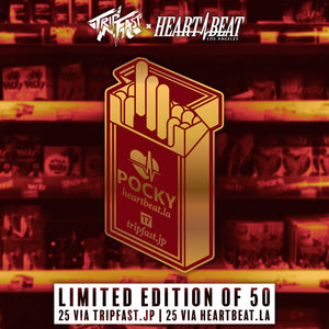 Pocky Addiction Heartbeat.la Collaboration Two Layer Sticker