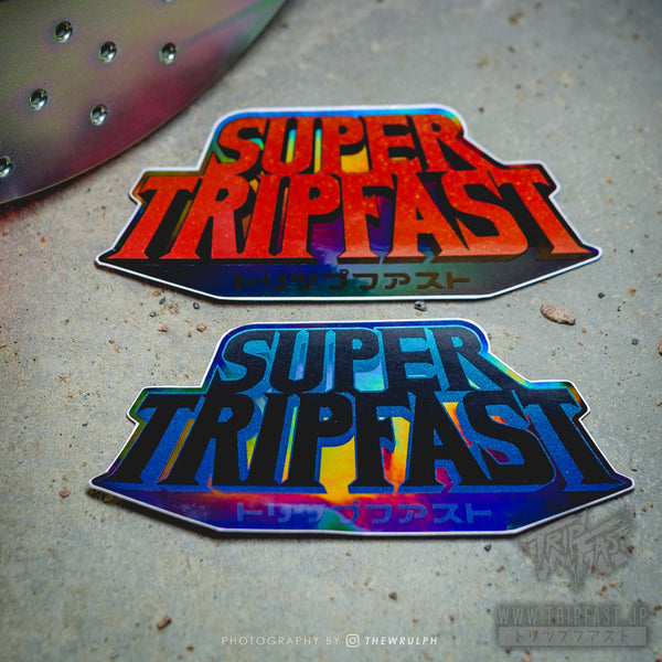 SUPER TRIPFAST Premium Three Layer Sticker***